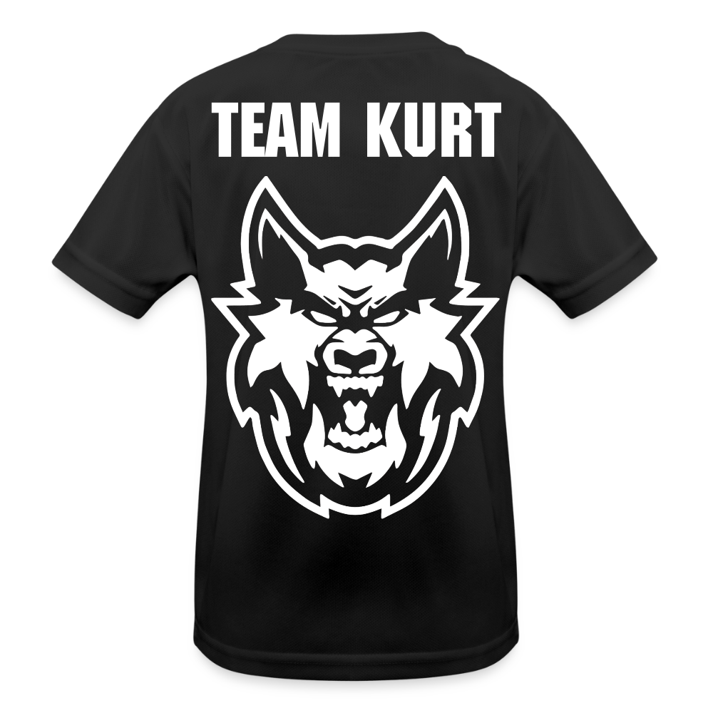 Team Kurt T-Shirt Kinder schwarz - Schwarz