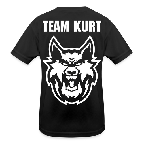 Team Kurt T-Shirt Kinder schwarz - Schwarz