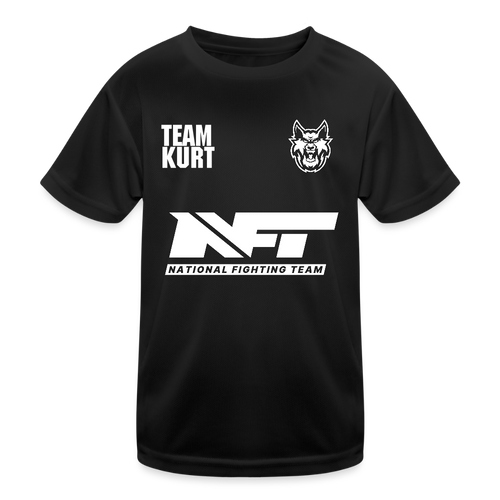 Team Kurt T-Shirt Kinder schwarz - Schwarz