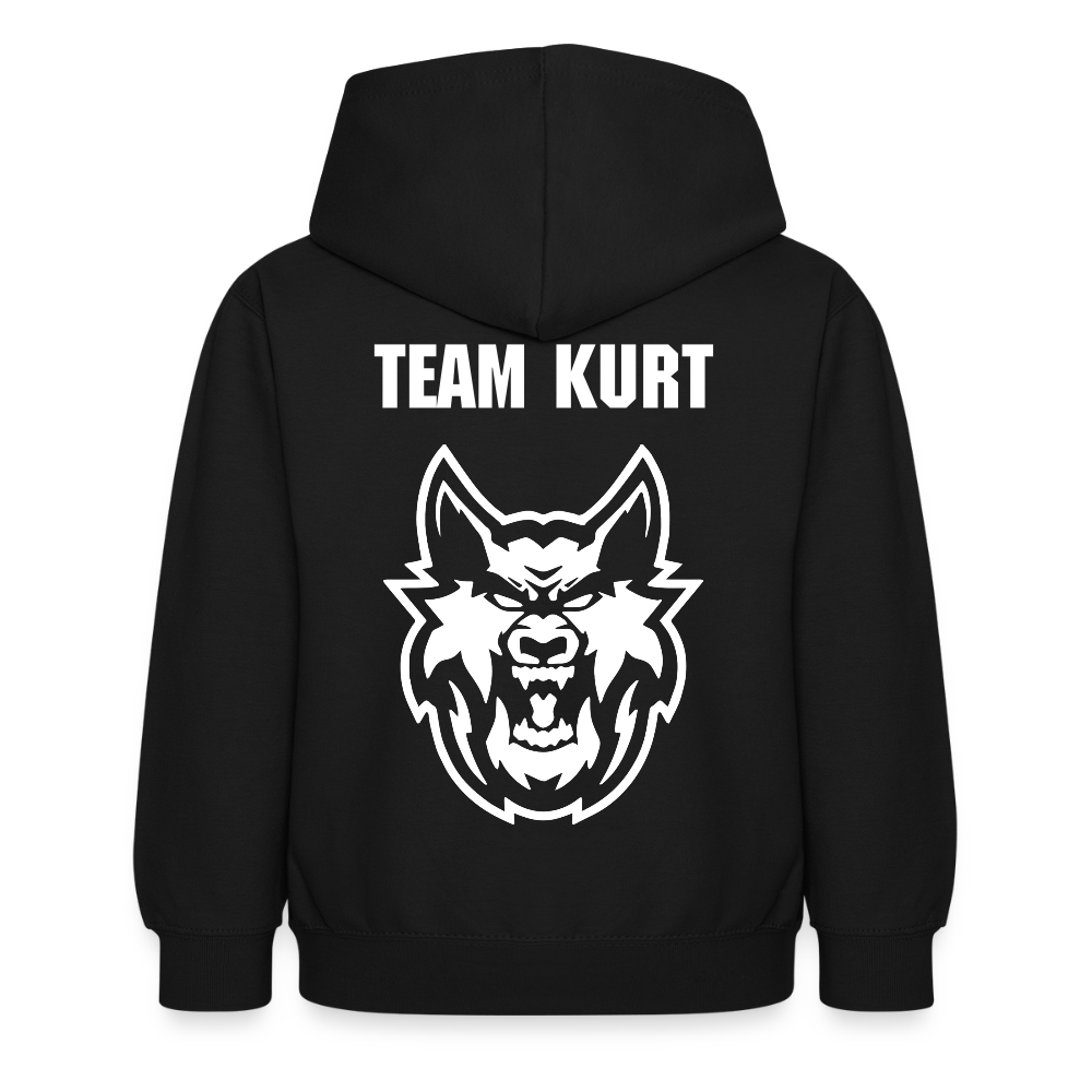 TEAM KURT HOODIE Kinder - Schwarz