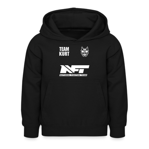 TEAM KURT HOODIE Kinder - Schwarz